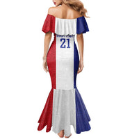 New Zealand Rugby Pacific Personalised Mermaid Dress Maori Style Tribal Tapa Pattern