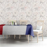 New Zealand Rugby Pacific Personalised Tablecloth Maori Style Tribal Tapa Pattern