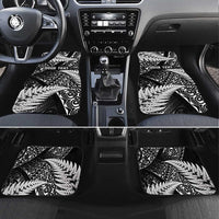 New Zealand Rugby Pacific Personalised Car Mats All Black Maori Pasifika Fern Pattern