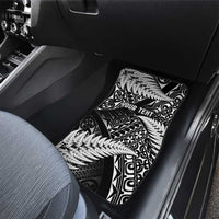 New Zealand Rugby Pacific Personalised Car Mats All Black Maori Pasifika Fern Pattern