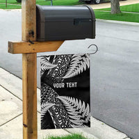 New Zealand Rugby Pacific Personalised Garden Flag All Black Maori Pasifika Fern Pattern