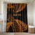 New Zealand Rugby Pacific Personalised Bathroom Set All Gold Maori Pasifika Fern Pattern - Polynesian Pride