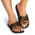 New Zealand Rugby Pacific Personalised Slide Sandals All Gold Maori Pasifika Fern Pattern - Polynesian Pride