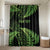 New Zealand Rugby Pacific Personalised Bathroom Set All Lime Maori Pasifika Fern Pattern - Polynesian Pride