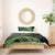 New Zealand Rugby Pacific Personalised Bedding Set All Lime Maori Pasifika Fern Pattern