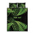 New Zealand Rugby Pacific Personalised Quilt Bed Set All Lime Maori Pasifika Fern Pattern