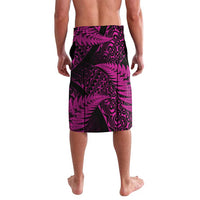 New Zealand Rugby Pacific Personalised Lavalava All Pink Maori Pasifika Fern Pattern