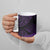 New Zealand Rugby Pacific Personalised Ceramic Mug All Purple Maori Pasifika Fern Pattern - Polynesian Pride