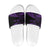 New Zealand Rugby Pacific Personalised Slide Sandals All Purple Maori Pasifika Fern Pattern - Polynesian Pride