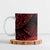 New Zealand Rugby Pacific Personalised Ceramic Mug All Red Maori Pasifika Fern Pattern - Polynesian Pride