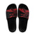 New Zealand Rugby Pacific Personalised Slide Sandals All Red Maori Pasifika Fern Pattern - Polynesian Pride
