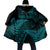 New Zealand Rugby Pacific Personalised Cloak All Turquoise Maori Pasifika Fern Pattern - Polynesian Pride