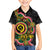 Vanuatu Personalised Kid Hawaiian Shirt Aboriginal Dot Paitnting - Polynesian Pride