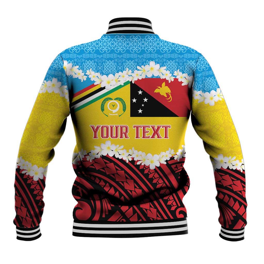 Personalised Torba PNG Forever Baseball Jacket Polynesian Sand Art - Polynesian Pride