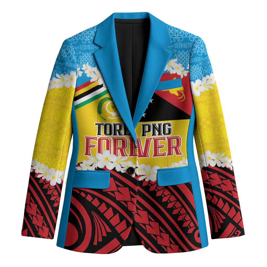 Personalised Torba PNG Forever Blazer Polynesian Sand Art - Polynesian Pride