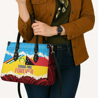 Torba PNG Forever Leather Bag Polynesian Sand Art - Polynesian Pride