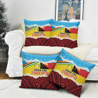 Torba PNG Forever Pillow Cover Polynesian Sand Art - Polynesian Pride