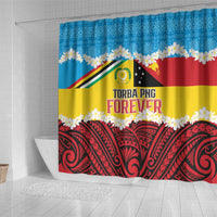 Torba PNG Forever Shower Curtain Polynesian Sand Art - Polynesian Pride