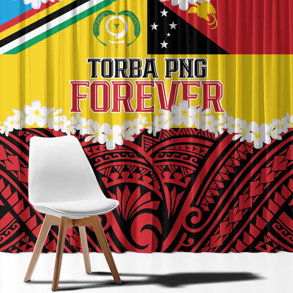 Torba PNG Forever Window Curtain Polynesian Sand Art - Polynesian Pride