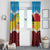 Torba PNG Forever Window Curtain Polynesian Sand Art - Polynesian Pride