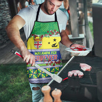 Malampa Fiji Forever Apron Tagimoucia Polynesian Sand Drawing - Polynesian Pride