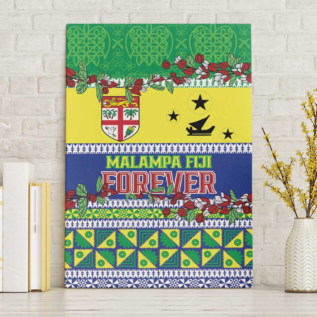 Malampa Fiji Forever Canvas Wall Art Tagimoucia Polynesian Sand Drawing - Polynesian Pride