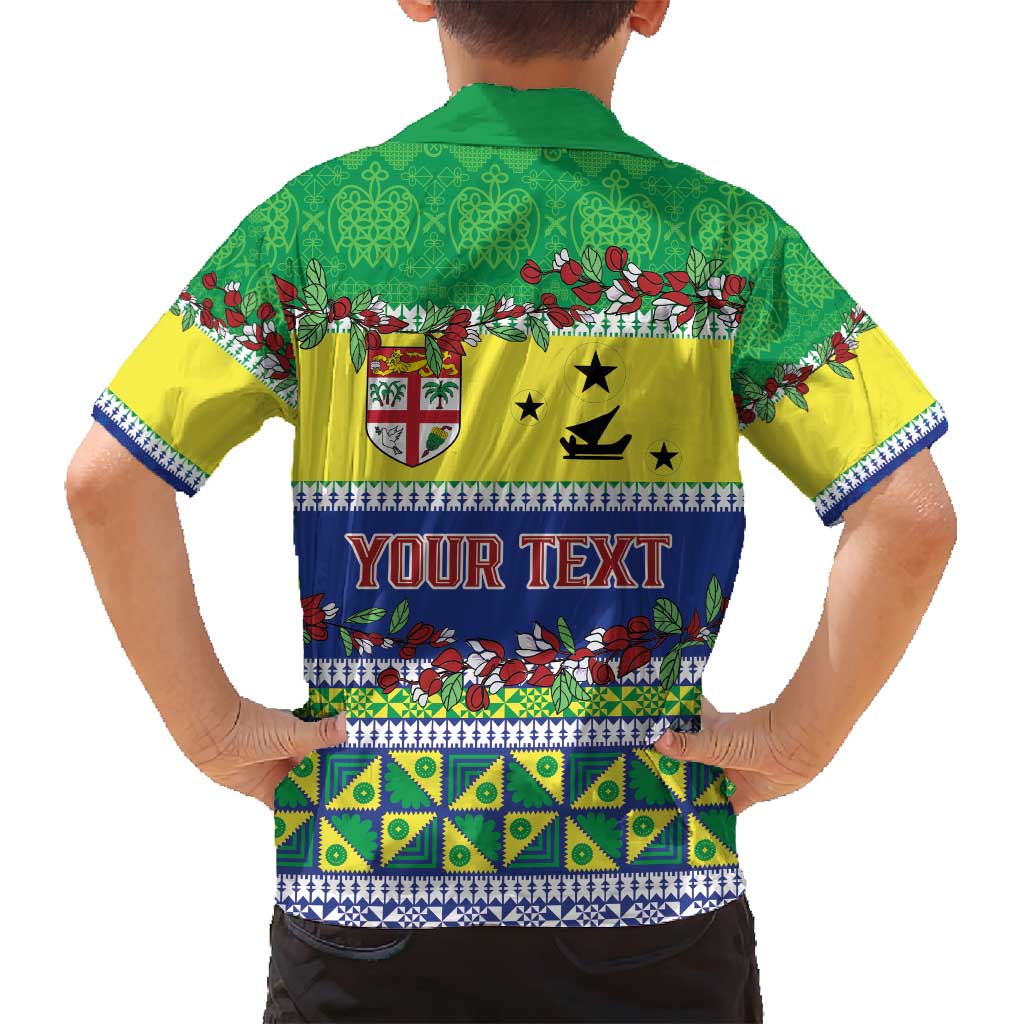 Personalised Malampa Fiji Forever Family Matching Long Sleeve Bodycon Dress and Hawaiian Shirt Tagimoucia Polynesian Sand Drawing - Polynesian Pride