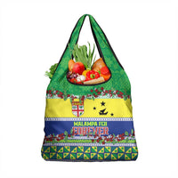 Malampa Fiji Forever Grocery Bag Tagimoucia Polynesian Sand Drawing - Polynesian Pride