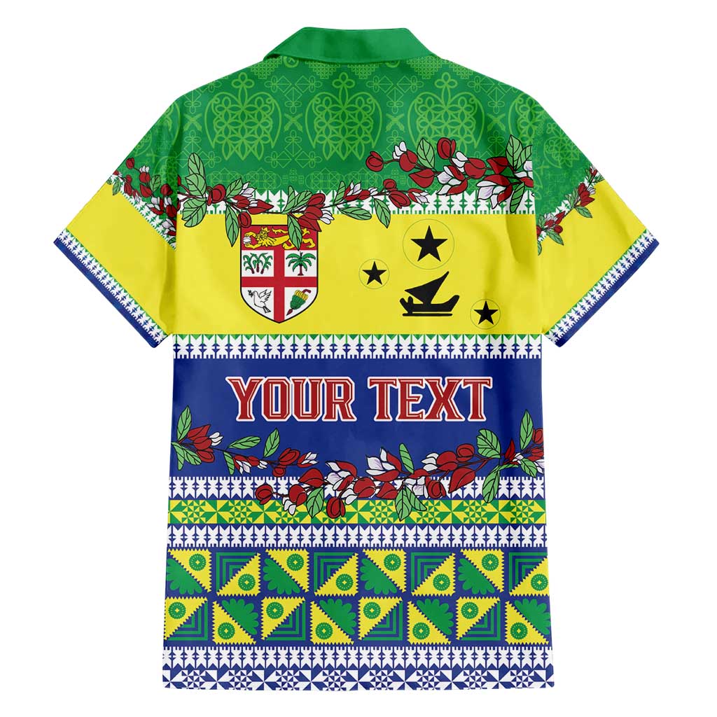 Personalised Malampa Fiji Forever Hawaiian Shirt Tagimoucia Polynesian Sand Drawing - Polynesian Pride