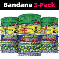 Malampa Fiji Forever Neck Gaiter Tagimoucia Polynesian Sand Drawing - Polynesian Pride