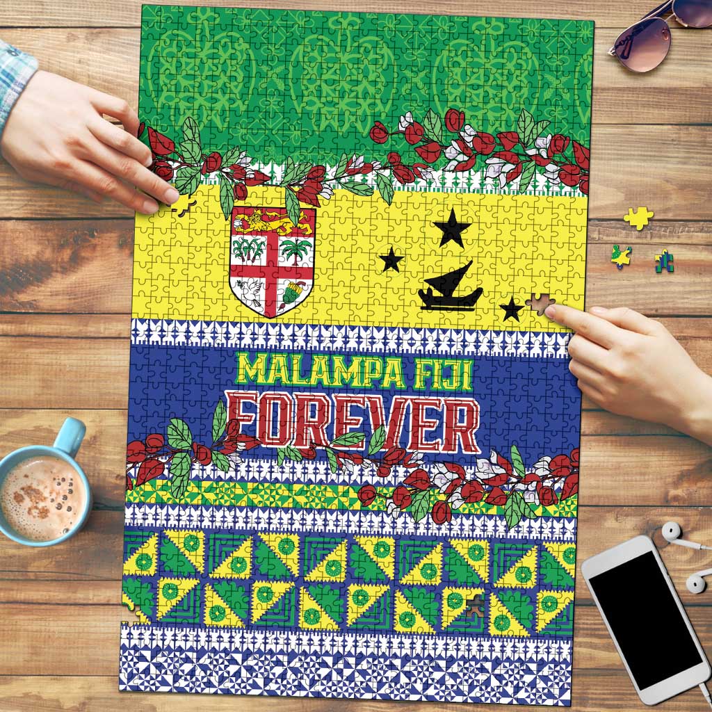 Malampa Fiji Forever Puzzle Tagimoucia Polynesian Sand Drawing - Polynesian Pride