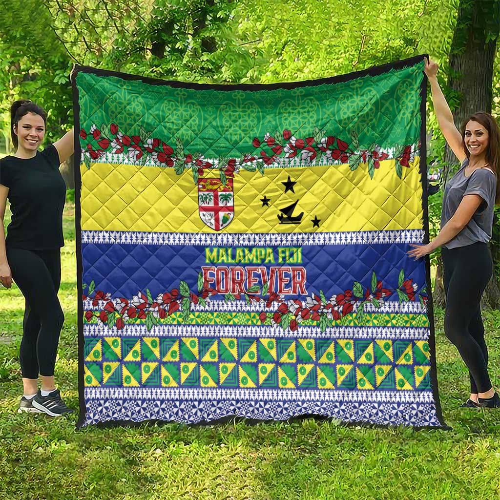 Malampa Fiji Forever Quilt Tagimoucia Polynesian Sand Drawing - Polynesian Pride