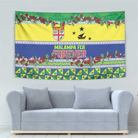 Malampa Fiji Forever Tapestry Tagimoucia Polynesian Sand Drawing - Polynesian Pride