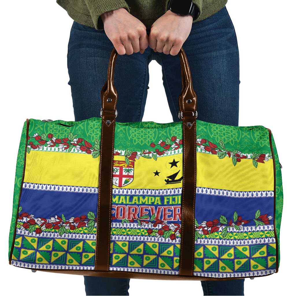 Malampa Fiji Forever Travel Bag Tagimoucia Polynesian Sand Drawing - Polynesian Pride