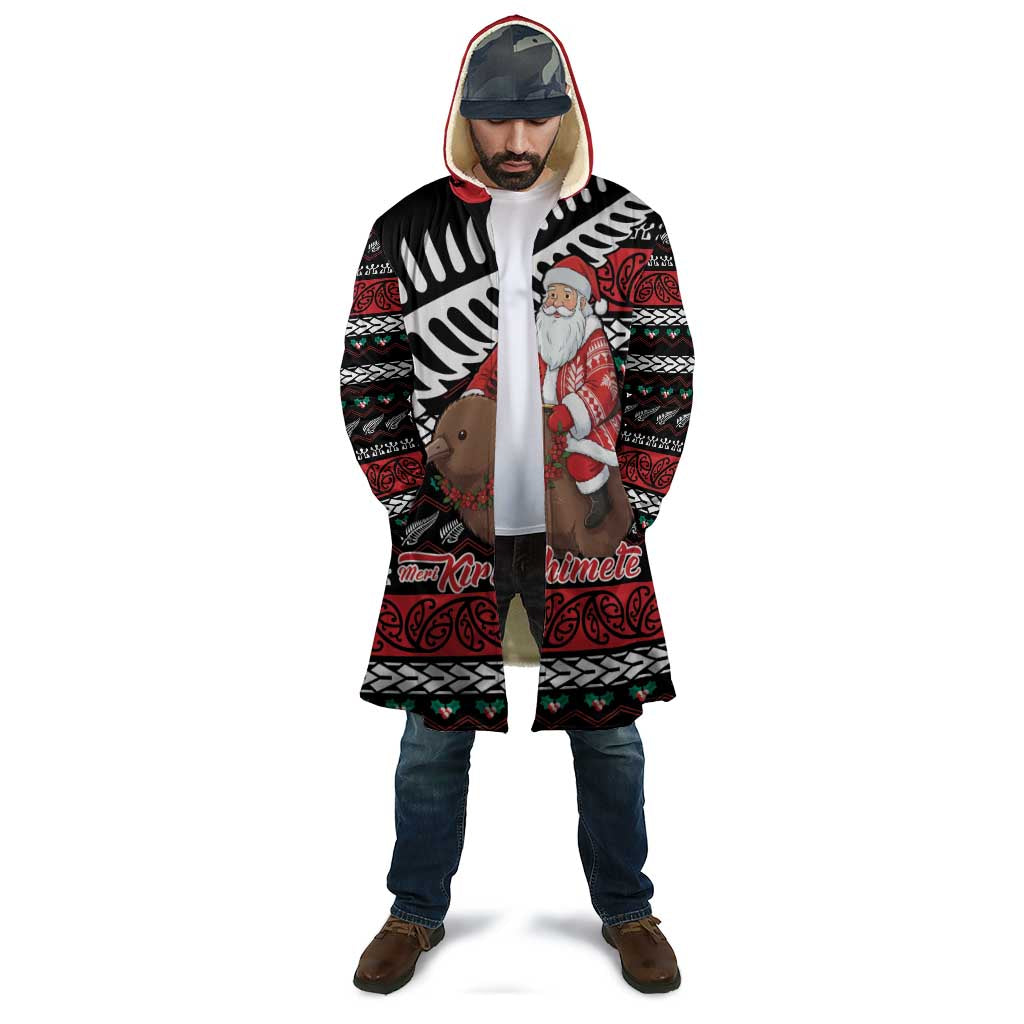 New Zealand Kiwi Santa Christmas Cloak He Wairua Kirihimete - Polynesian Pride