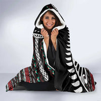 New Zealand Kiwi Santa Christmas Hooded Blanket He Wairua Kirihimete - Polynesian Pride