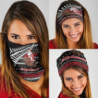 New Zealand Kiwi Santa Christmas Neck Gaiter He Wairua Kirihimete - Polynesian Pride