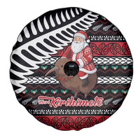 New Zealand Kiwi Santa Christmas Spare Tire Cover He Wairua Kirihimete - Polynesian Pride