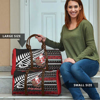 New Zealand Kiwi Santa Christmas Travel Bag He Wairua Kirihimete - Polynesian Pride