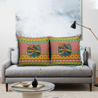 Hawaiian Pineapples Skull Pillow Cover Mele Kalikimaka Palaka Quilt Pattern - Polynesian Pride