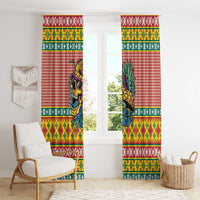 Hawaiian Pineapples Skull Window Curtain Mele Kalikimaka Palaka Quilt Pattern - Polynesian Pride