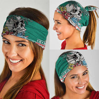 Hawaiian Skull Surfs Neck Gaiter Mele Kalikimaka Palaka Quilt Pattern - Polynesian Pride