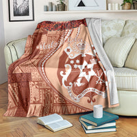 Vintage Tonga Kahoa Heilala Flower Blanket LT9 - Polynesian Pride