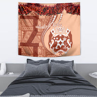 Vintage Tonga Kahoa Heilala Flower Tapestry LT9 - Polynesian Pride