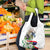 Philippines Eagle and Sampaguita Flowers Grocery Bag Polynesian Pattern
