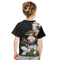 Philippines Eagle with Coat Of Arm Kid T Shirt Simple Sampaguita Jasmine
