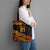 New Zealand Rugby Pacific Custom Tote Bag Rangatira Maori Kowhaiwhai Pattern - Polynesian Pride
