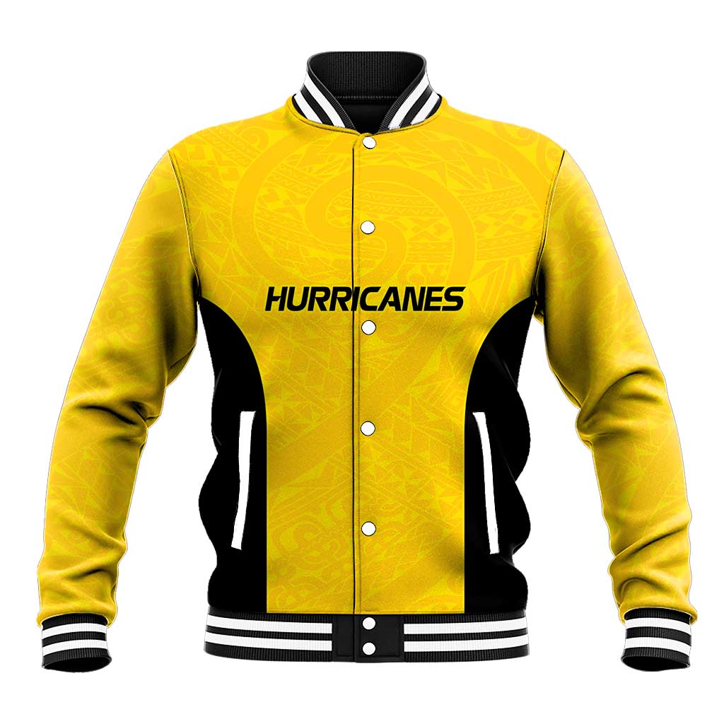 New Zealand Rugby Pacific Custom Baseball Jacket Hau Awhiowhio Maori Tribal Tattoo