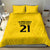 New Zealand Rugby Pacific Custom Bedding Set Hau Awhiowhio Maori Tribal Tattoo