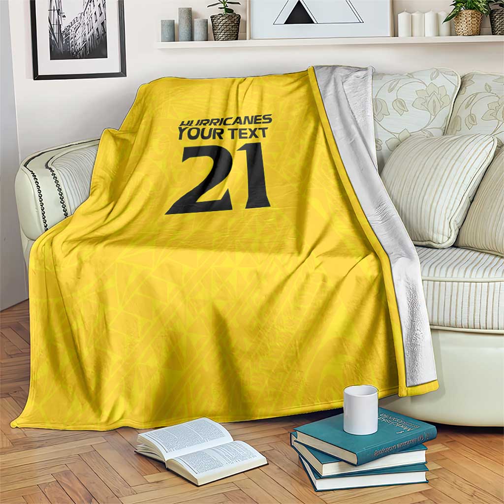 New Zealand Rugby Pacific Custom Blanket Hau Awhiowhio Maori Tribal Tattoo